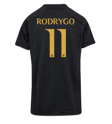 Real Madrid Rodrygo Goes #11 Replika Tredjetrøje Dame 2023-24 Kortærmet